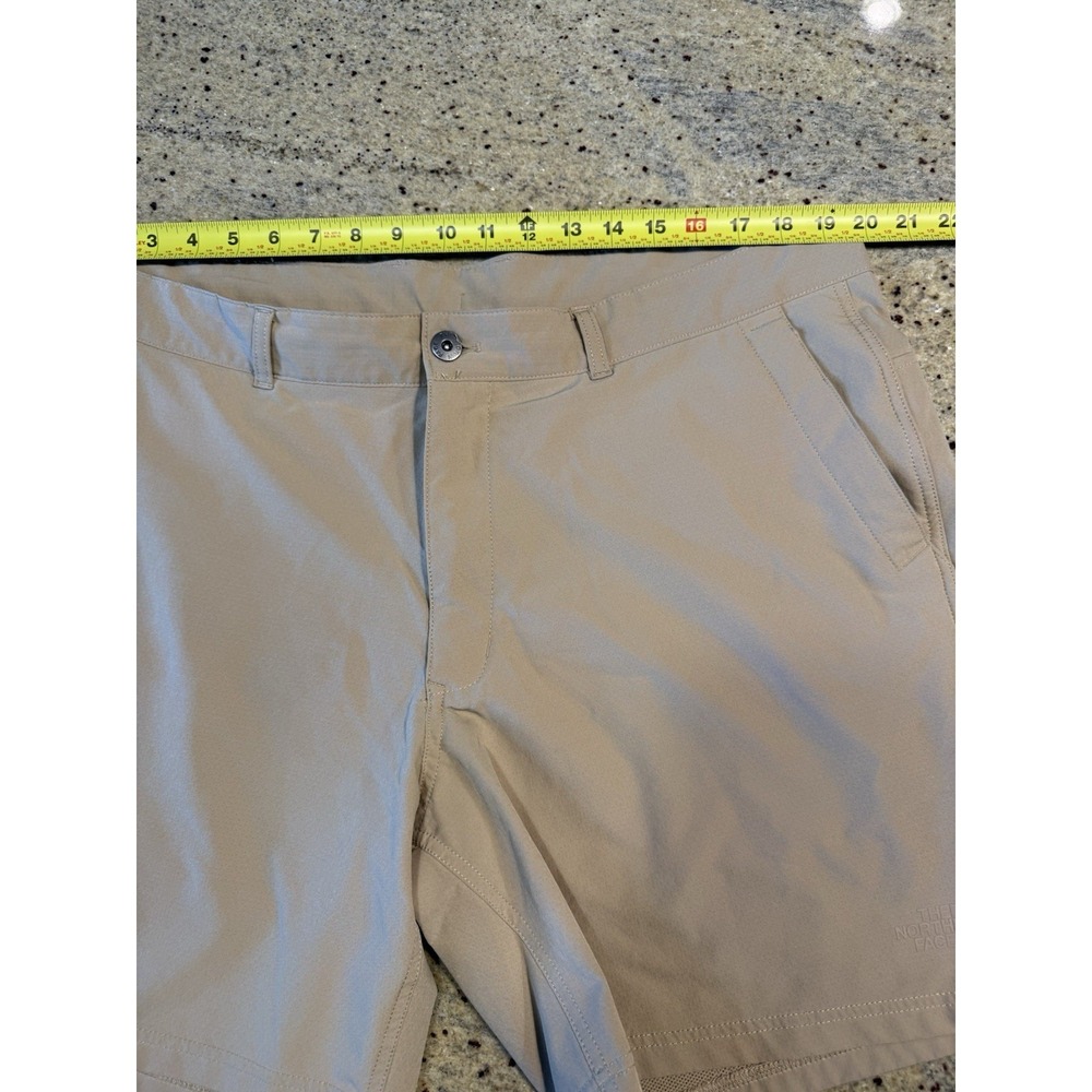 Men's The North Face Hiking Shorts Size 40 Tan - Picture 5 of 9